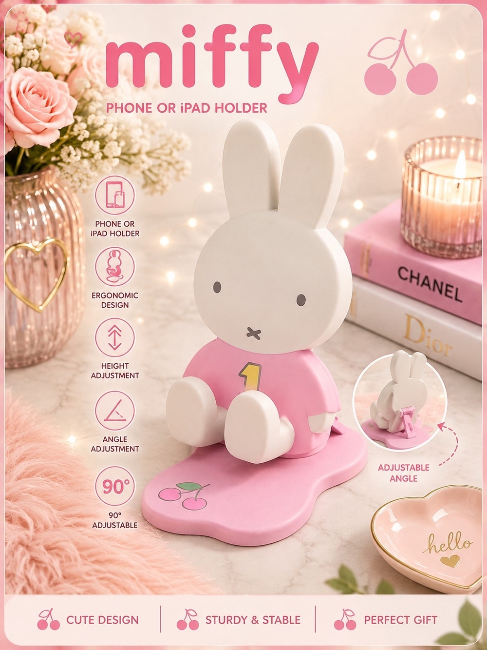 miffy Various Colors Phone and White Tablet & Phone Stand Blind Box